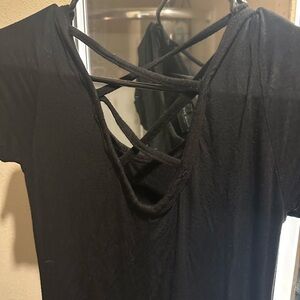 Black beach-like dress